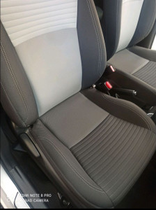 Photo de galerie - Siège passager après intervention.