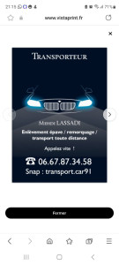 Photo de galerie - Transport de véhicules - Remorquage