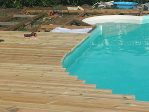 Photo de galerie - Pose de terrasse 
