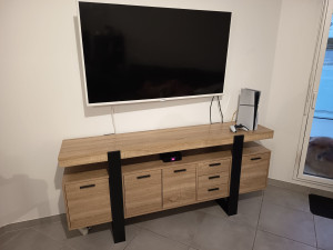 Photo de galerie - Montage Meuble tv/bahut marque ID Market 