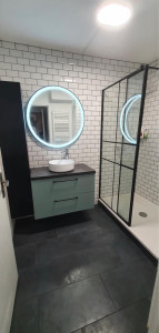 Photo de galerie - Rénovation complète d’une salle de bain 