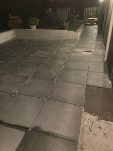 Photo de galerie - Pose de carrelage 