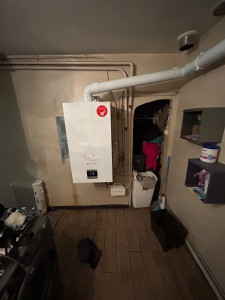 Photo de galerie - Remplacement d’une chaudière à condensation. 