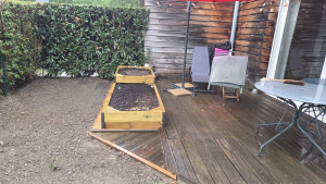 Photo de galerie - Création jardinière sur mesure 