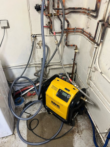 Photo de galerie - Nettoyage du circuit de chauffage