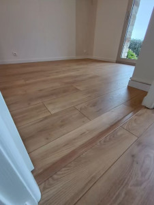 Photo de galerie - Pose de parquet - Revêtement de sol