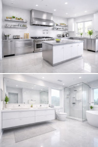 Photo de galerie - Cuisine et salle de bain impeccable 