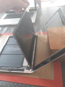 Photo de galerie - Changement d'écran sur tablette