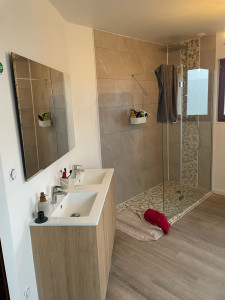 Photo de galerie - Rénovation d’une Sdb complète 