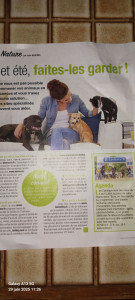 Photo de galerie - Article paru dans la presse 