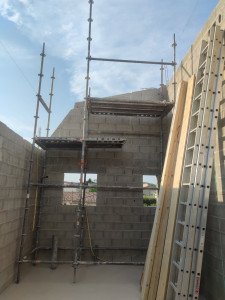 Photo de galerie - Location échafaudage métallique 
2m de long
1m de large
6/7m de haut