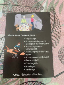 Photo de galerie - Voici la liste de tout se que je vous propose 