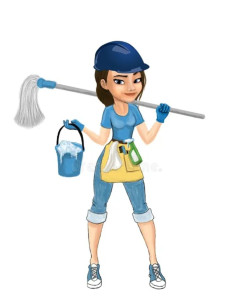 Photo de galerie - Bonjour, je vous propose mes services dans le domaine de ménage, repassage, mes tarifs sont à 15 euros de l'heure et je fonctionne par le paiement de cesu +