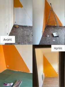 Photo de galerie - Peinture - Tapisserie