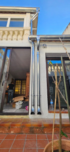 Photo de galerie - Pose gouttières 