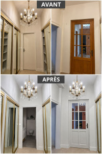 Photo de galerie - Peinture d'un dressing