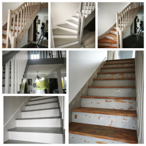 Photo de galerie - Rénovation d'un escalier 