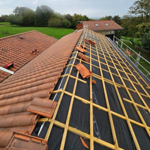 Photo de galerie - Pose tuile 