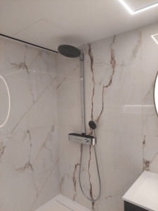 Photo de galerie - Installation d’une douche à l’italienne 