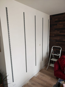 Photo de galerie - Fabrication d'une bibliothèque 