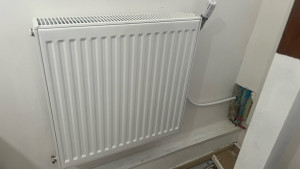Photo de galerie - Pose radiateur alimenté en PER 