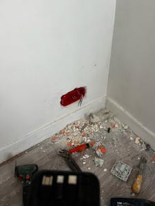 Photo de galerie - Extension d'une seule prise pour deux
