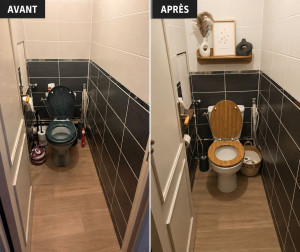 Photo de galerie - Remplacement de wc