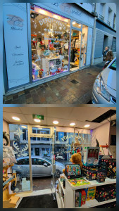 Photo de galerie - Mise en valeur d'une boutique, initialement trop effacé la nuit. 