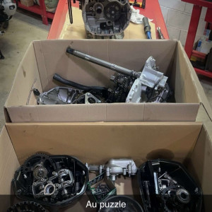 Photo de galerie - Remplacement vilebrequin r1200gs lc 