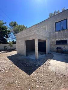 Photo de galerie - Une chambre en dalle béton
