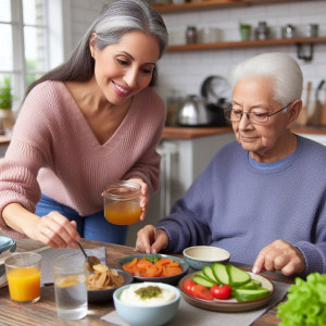 Photo de galerie - Aider au repas 