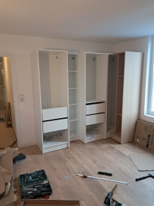 Photo de galerie - Montage dressing. 