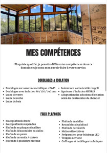 Photo de galerie - Plâtrerie - Murs - Plafonds