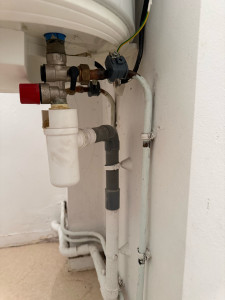 Photo de galerie - Changement du cumulus avec modification plomberie 