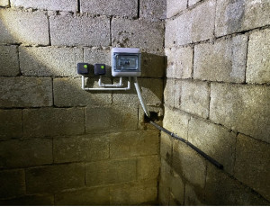 Photo de galerie - Suite pose compteur linky,Pose tableau électrique avec 2 prise  en IP 55 (installation dans une cave )et Consuel pour vérification mise au norme 