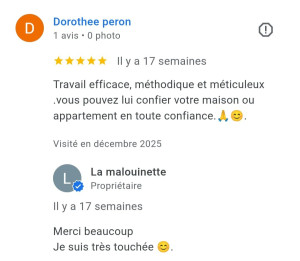 Photo de galerie - Ménage