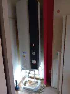 Photo de galerie - Installation chauffe eau thermodynamique 