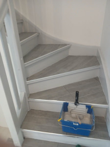 Photo de galerie - Réfection d un escalier 