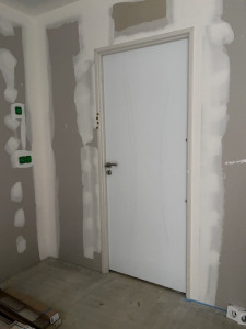 Photo de galerie - Porte intérieure chantier en neuf 