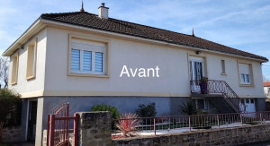 Photo de galerie - Entretien du toit nettoyage haute pression 