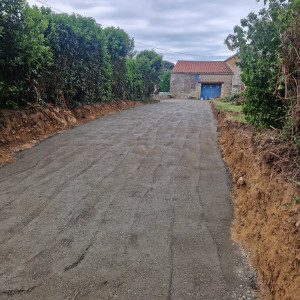 Photo de galerie - Création d'un accès 