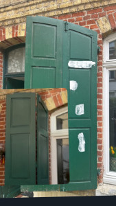 Photo de galerie - Peinture de volets