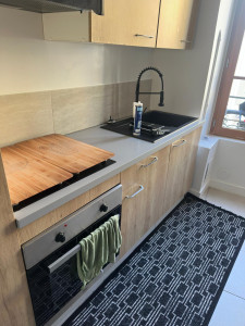 Photo de galerie - Débarras + pose de cuisine complète