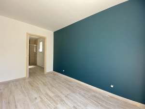 Photo de galerie - Peinture Mur Bleu Canard 