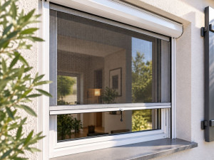 Photo de galerie - Pose de moustiquaire sur mesure.