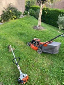 Photo de galerie - Tonte de pelouse - Débroussaillage
