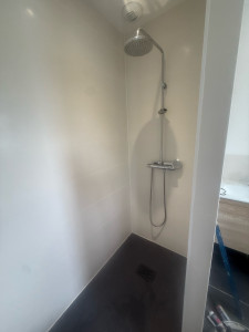 Photo de galerie - Réalisation espace douche sur mesure 