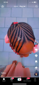 Photo de galerie - Tressage de cheveux 