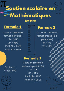 Photo de galerie - Tarifs