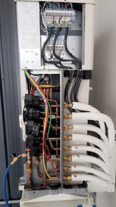 Photo de galerie - Installation unité extérieure pompe a chaleur air-air